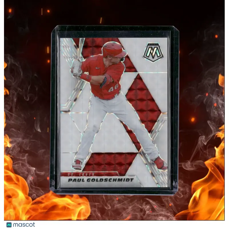 2021 Panini Mosaic Paul Goldschmidt White Mosaic 02/25 #151