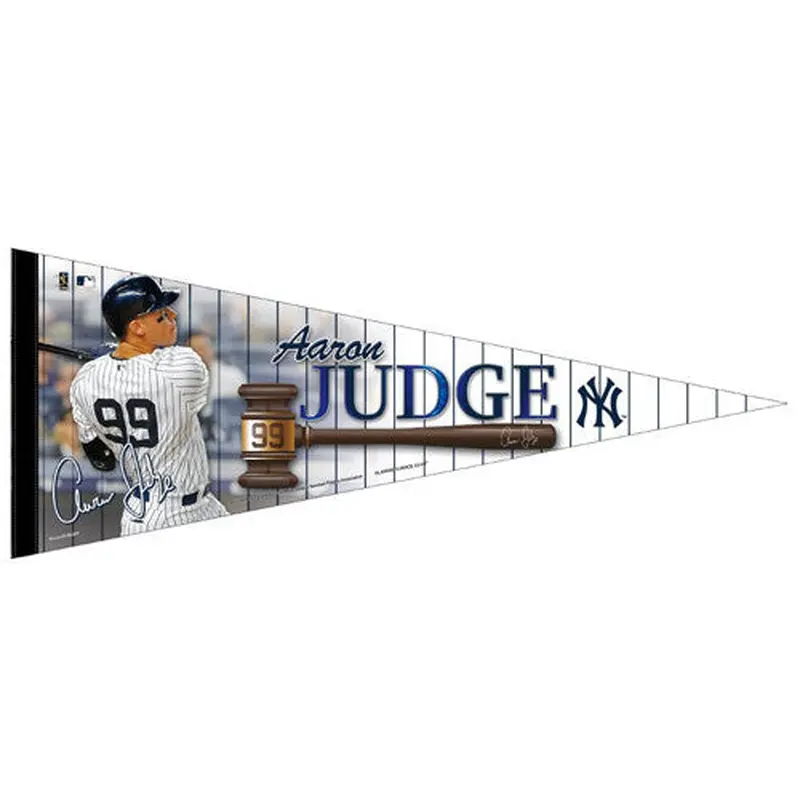 Aaron Judge New York Yankees Signature Series Premium Felt Pennant - Wincraft