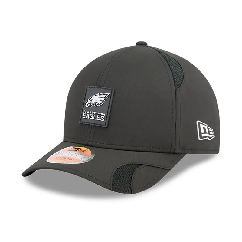 Philadelphia Eagles NFL Sideline 2025 Black 9FORTY M-Crown Adjustable Cap
