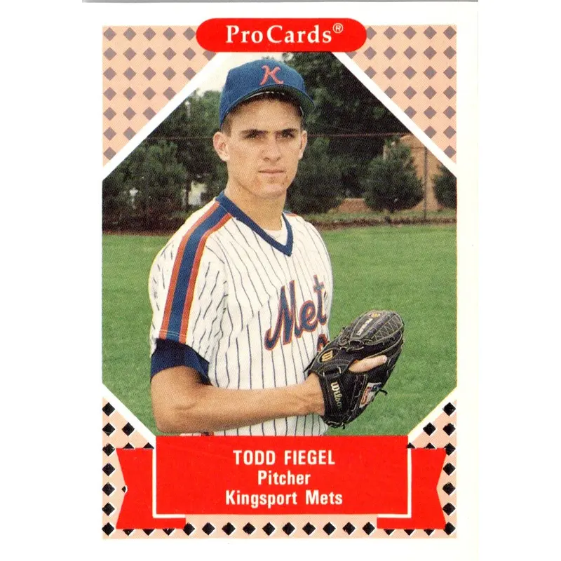 1991 ProCards Tomorrow's Heroes Todd Fiegel #291