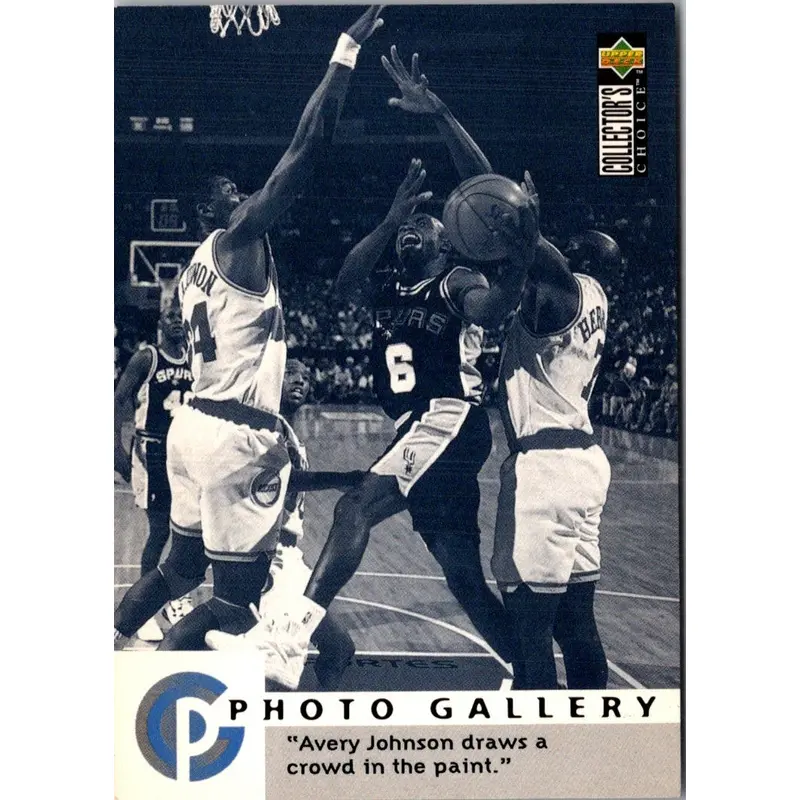 1995 Collector's Choice Avery Johnson #403