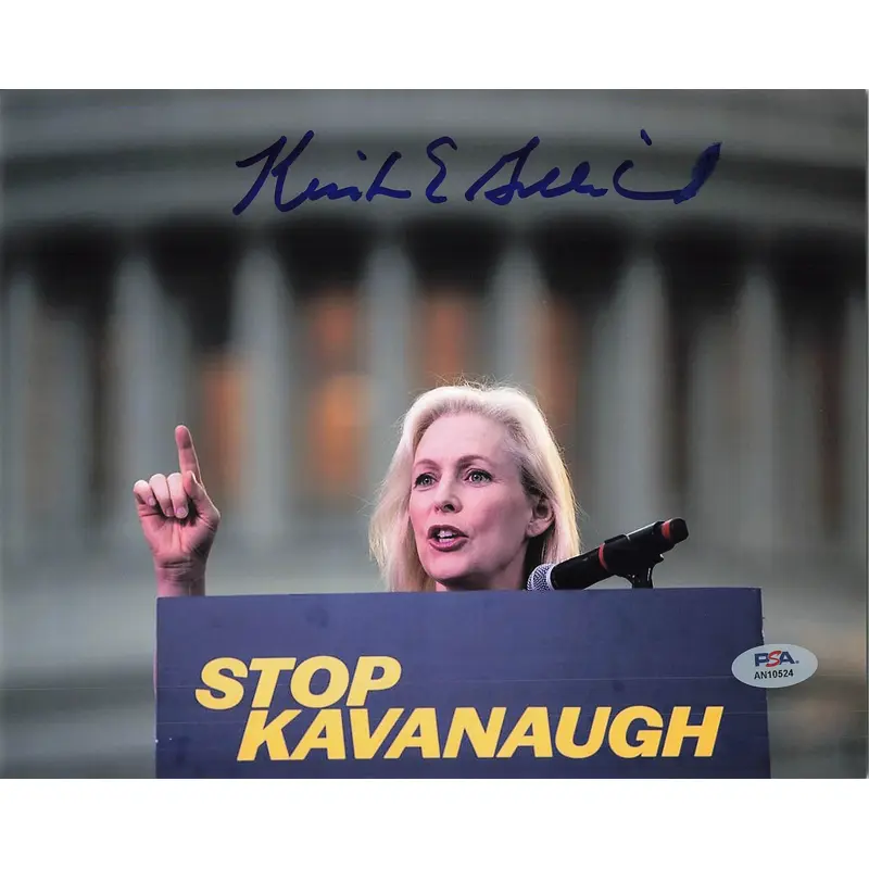 Kristen Gillibrand signed 8x10 photo PSA/DNA Autographed