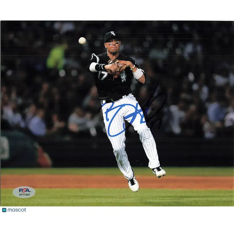 Ryan Goins Signed 8x10 Photo PSA Milwaukee Brewers