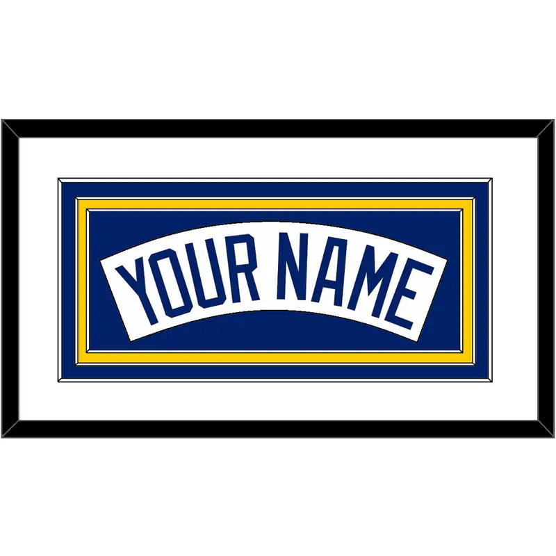 Seattle Nameplate - Home White (1987-1992) - Triple Mat 1