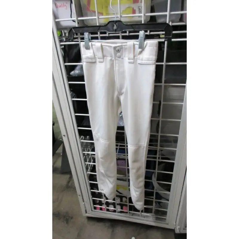 Used Mizuno Elastic Bottom Pants Youth Size Small - stained and worn knees