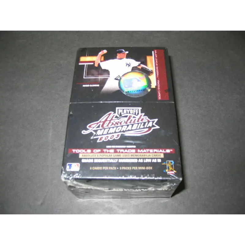 2003 Playoff Absolute Memorabilia Baseball Mini Box (Hobby)
