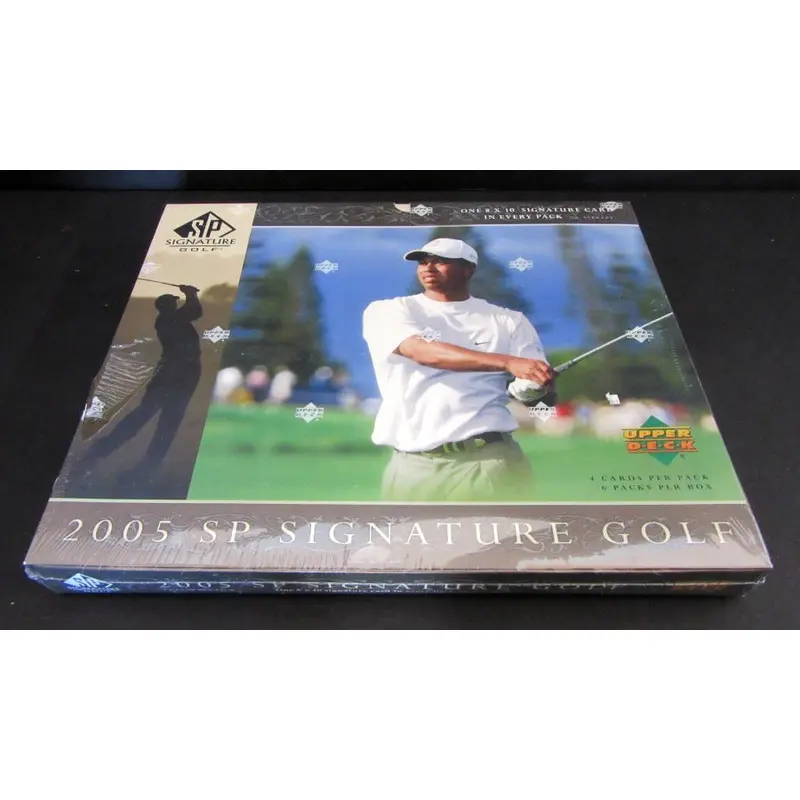 2005 Upper Deck SP Signature Golf Box (Hobby)