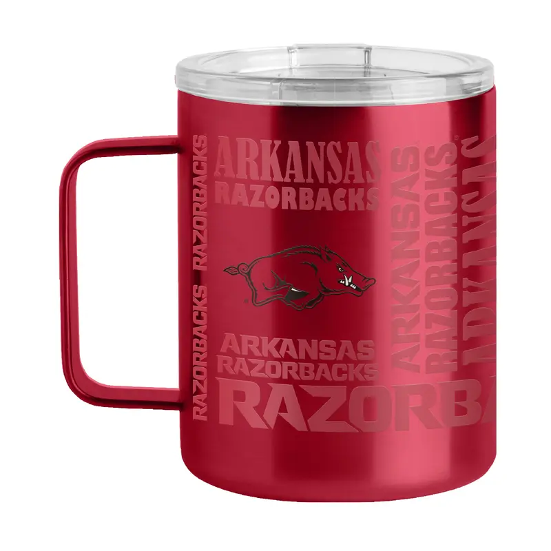 Arkansas 15oz Replay Stainless Steel Mug