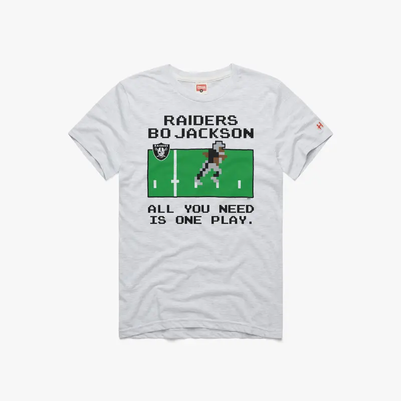 Tecmo Bowl Raiders Bo Jackson One Play