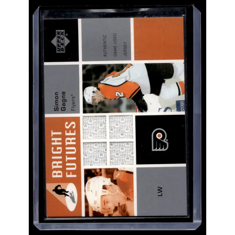 2002-03 Upper Deck - Bright Futures - Simon Gagne #BF-SG