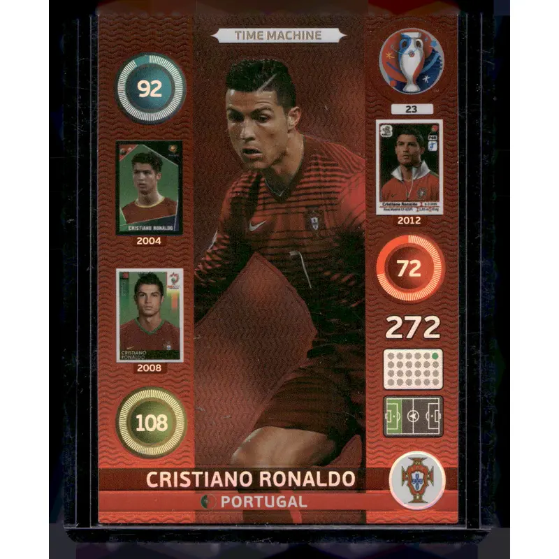 2016 Panini Adrenalyn XL UEFA Euro 2016 - Time Machine - Cristiano Ronaldo #23
