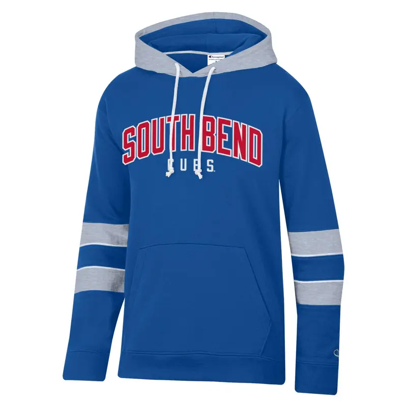 South Bend Cubs Champion Brand Super Fan Hoodie