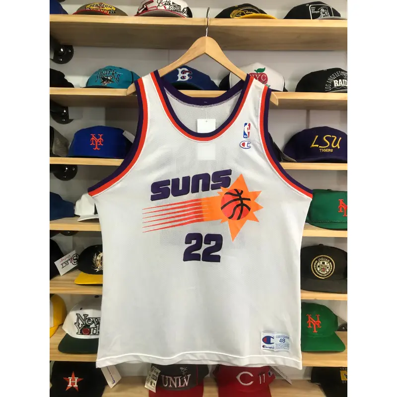 Vintage Danny Ainge Phoenix Suns Champion Jersey 48 XL