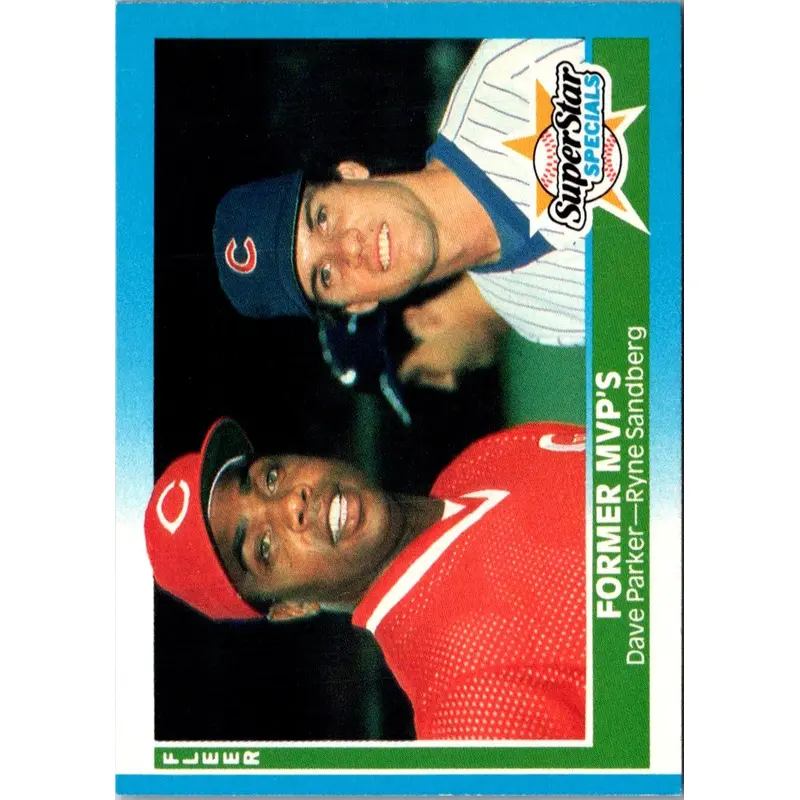 1987 Fleer Dave Parker/Ryne Sandberg #639