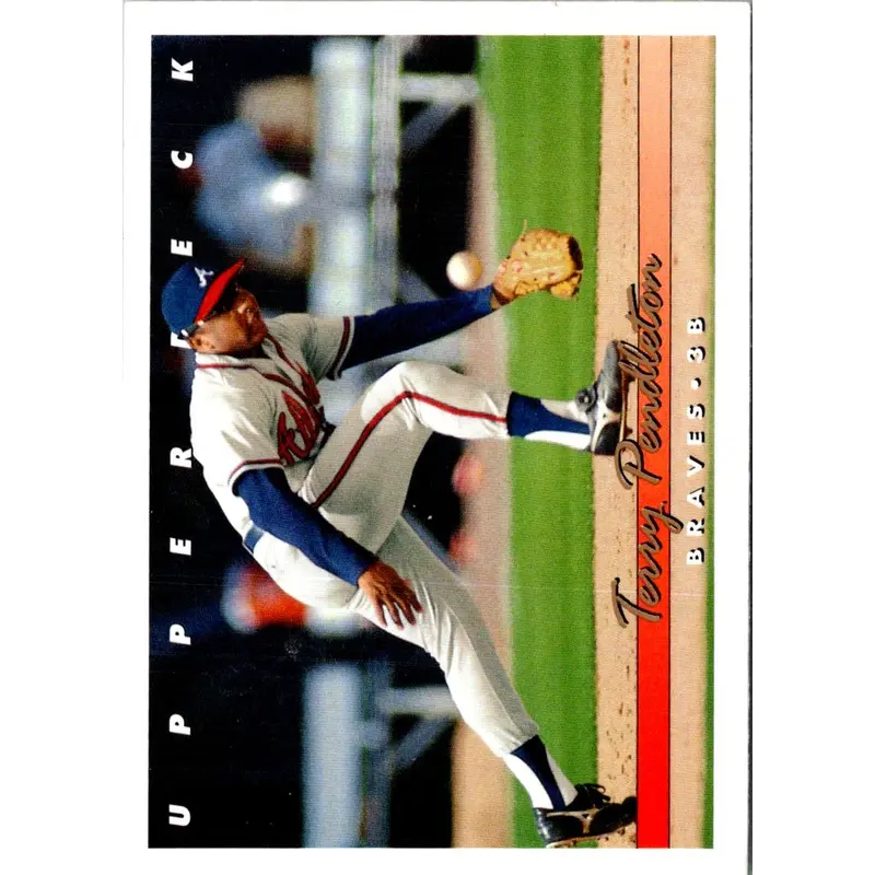 1993 Upper Deck Gold Hologram Terry Pendleton #163