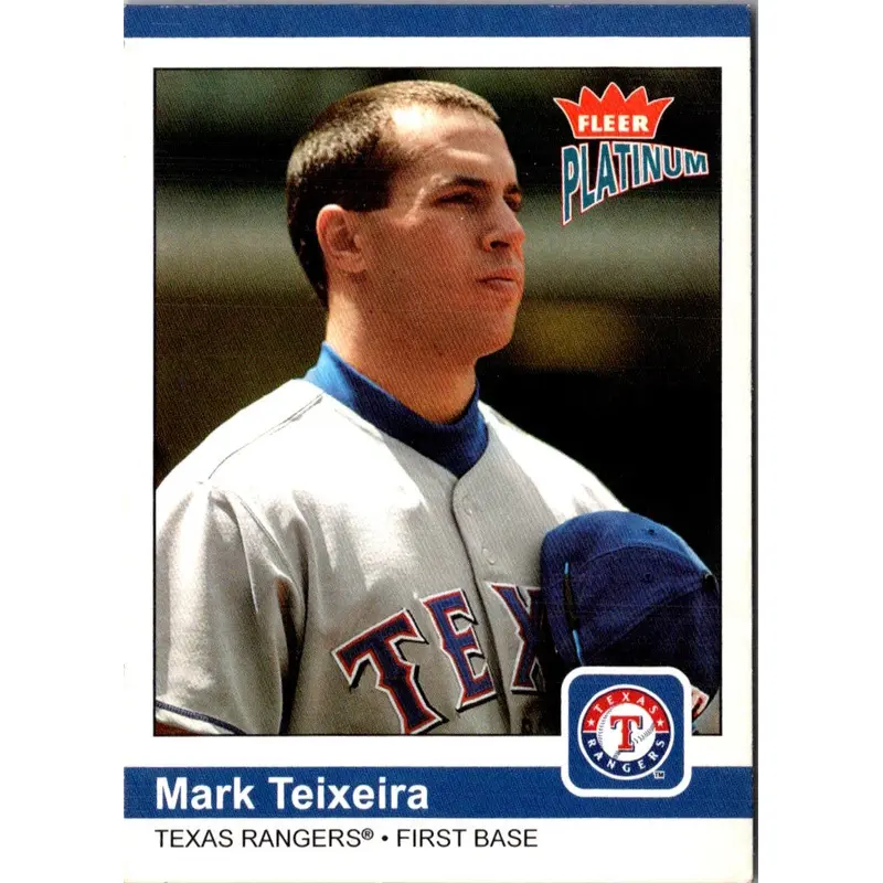 2004 Fleer Platinum Mark Teixeira #53