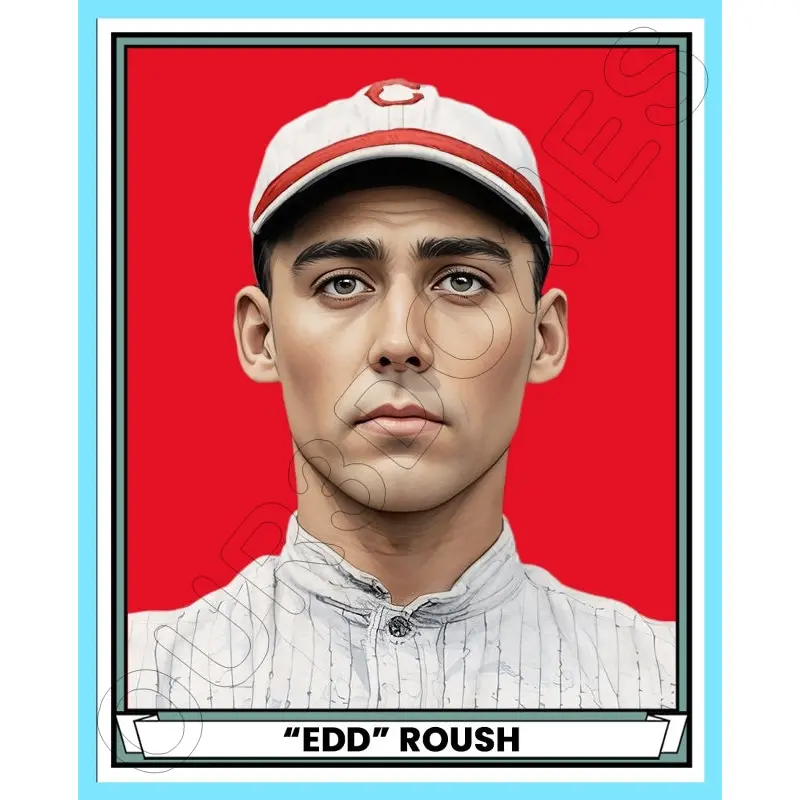 Edd Roush 1941 Play Ball Custom Card - 3798