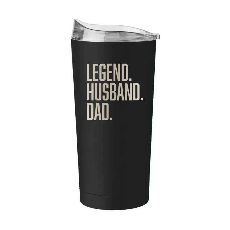 Father's Day Legend Husband Dad 20oz Powder Coat Tumbler