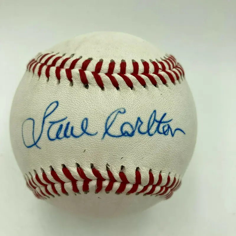 Steve Carlton Signed Autographed Baseball With JSA COA