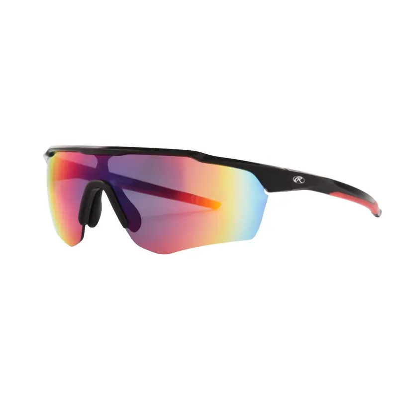 2025 Rawlings Black / Blue Mirror Adult Sunglasses