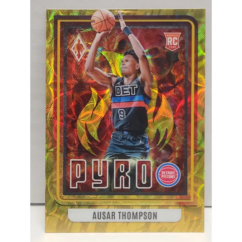 Ausar Thompson 2023 Panini Phoenix Pyro Gold #9/10