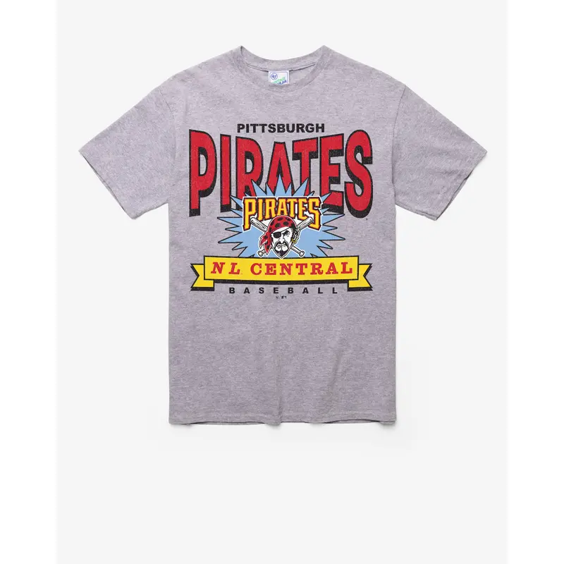 PITTSBURGH PIRATES COOPERSTOWN TWELVE SIX VINTAGE '47 TUBULAR TEE