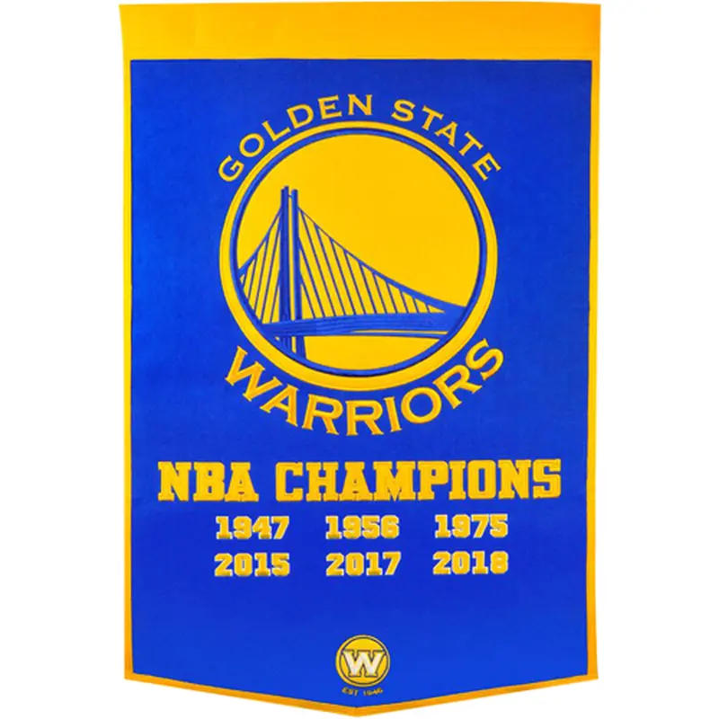 Golden State Warriors NBA Finals Championship Dynasty Banner