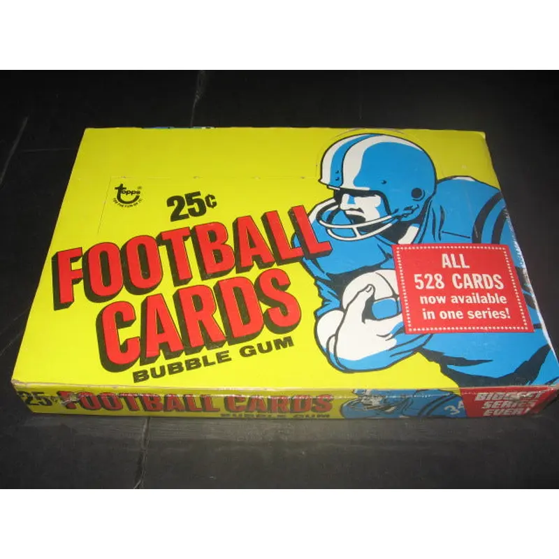 1974 Topps Football Unopened Cello Box (Authenticate)