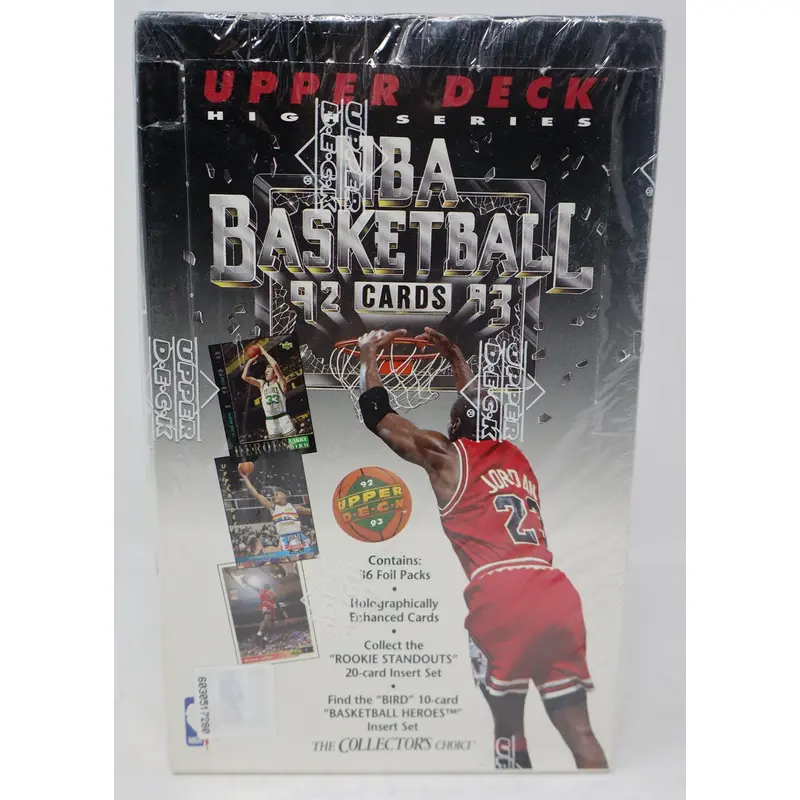 1992/93 Upper Deck Basketball High Series Box (Retail) (36/15)