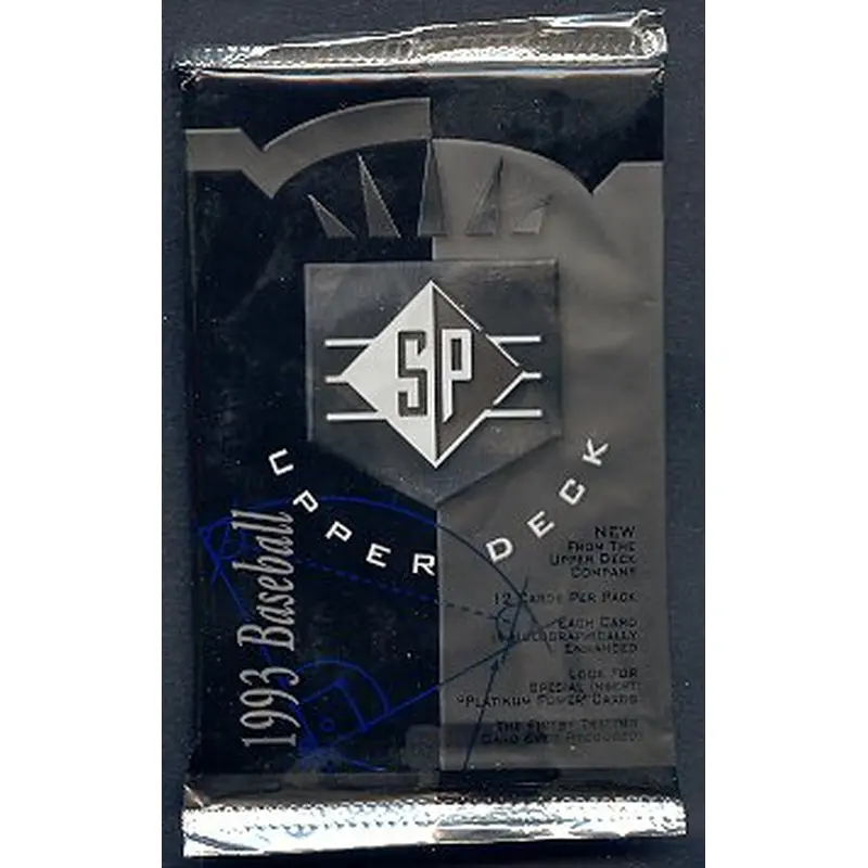 1993 Upper Deck SP Baseball Unopened Pack