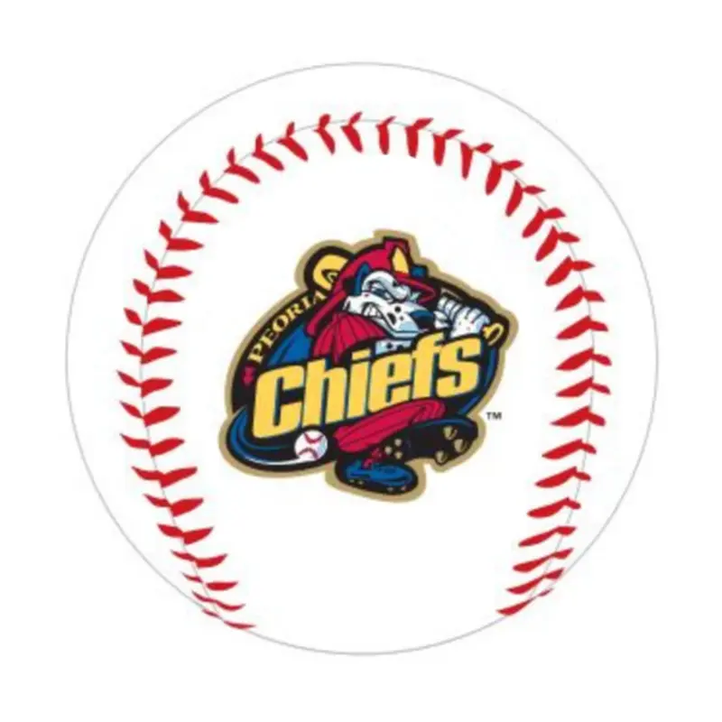 Primary Logo White Baseball