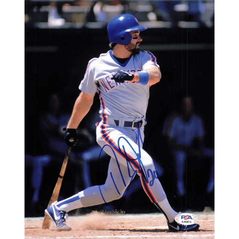 HOWARD JOHNSON signed 8x10 photo PSA/DNA New York Mets Autographed