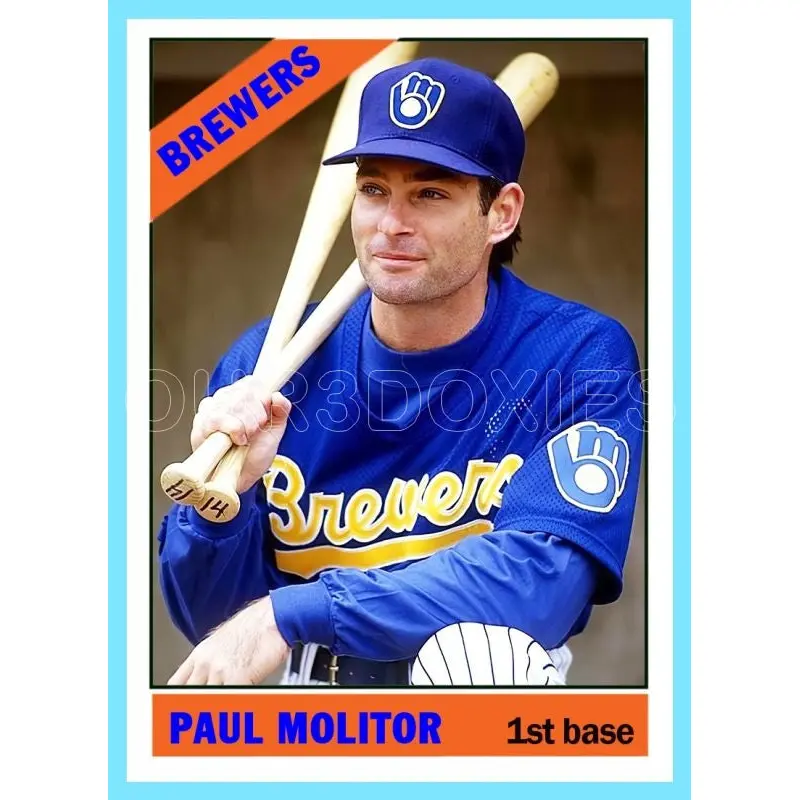 Paul Molitor 1966 Topps Custom Card - 4452