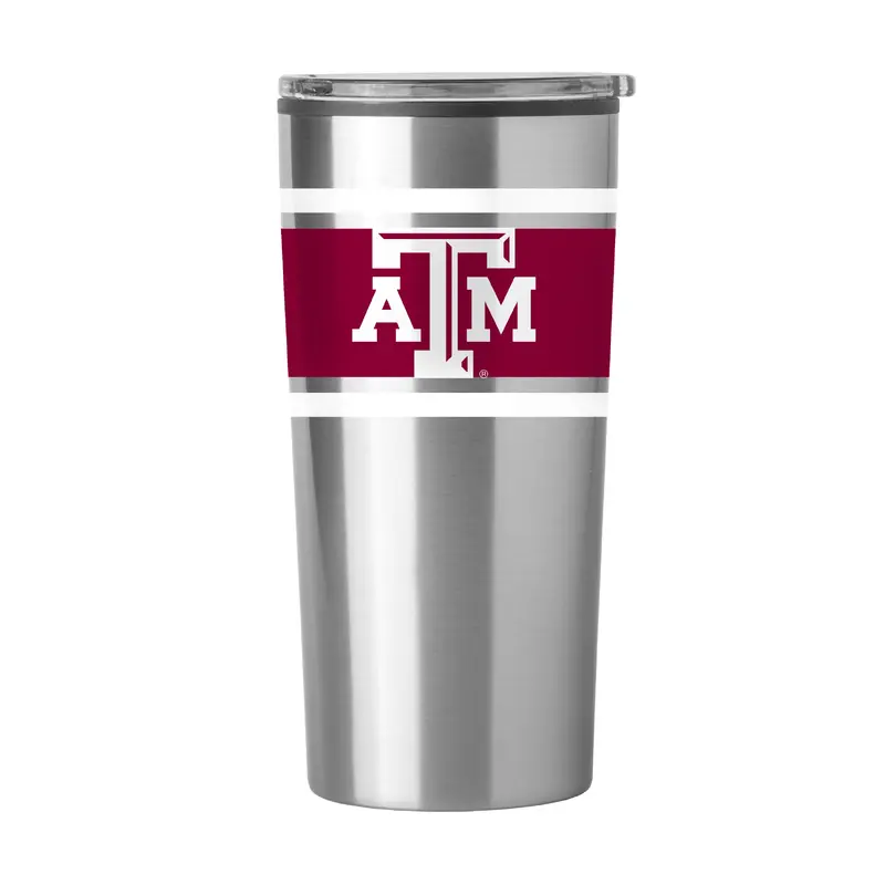 TX A&M Stripe 20 oz Fusion Tumbler