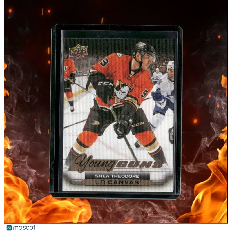 2015-16 Upper Deck Shea Theodore Canvas Young Guns Rookie #C227