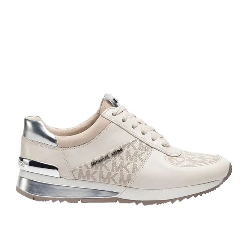 MICHAEL KORS IVORY WOMENS TENNIS SHOE SIZES 6-8.5 ,43R6ALFP2B VAN