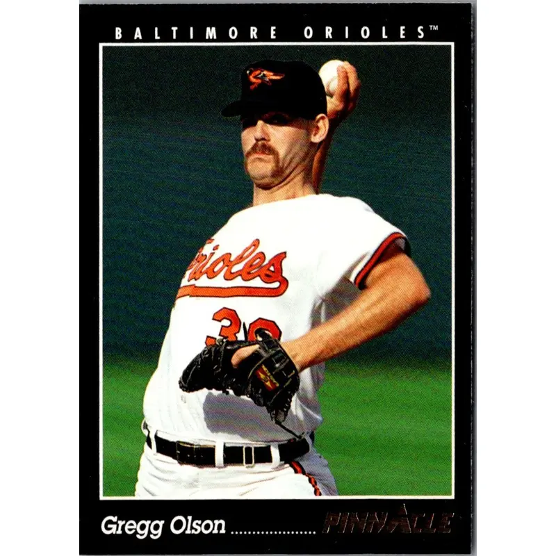 1993 Pinnacle Gregg Olson #97