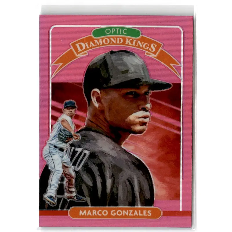 2020 Donruss Optic Pink Marco Gonzales #22