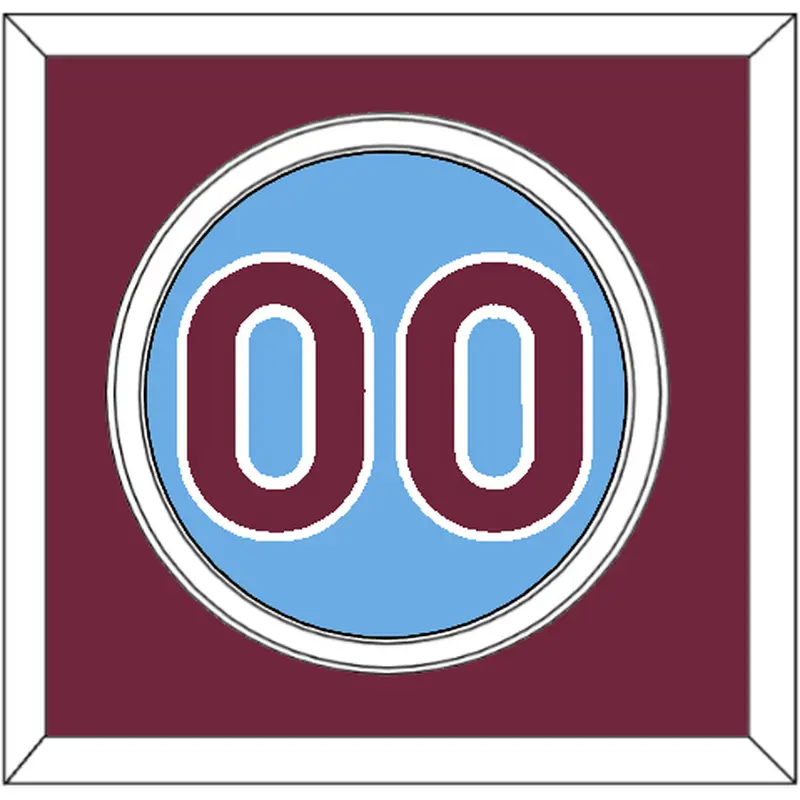 Philadelphia Number - Road Powder Blue (1973-1986) - Double Mat 2