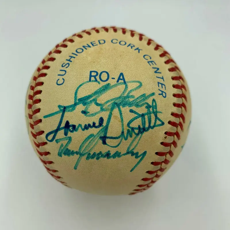 1985 Kansas City Royal World Series Champs Team Signed Baseball