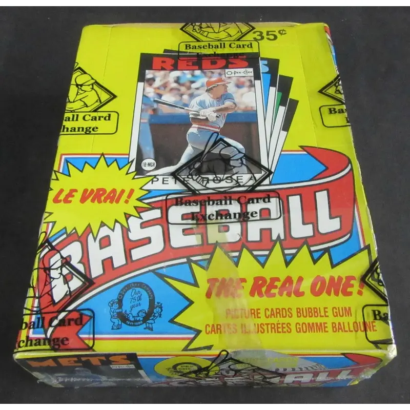 1986 OPC O-Pee-Chee Baseball Unopened Wax Box (Tape) (BBCE)