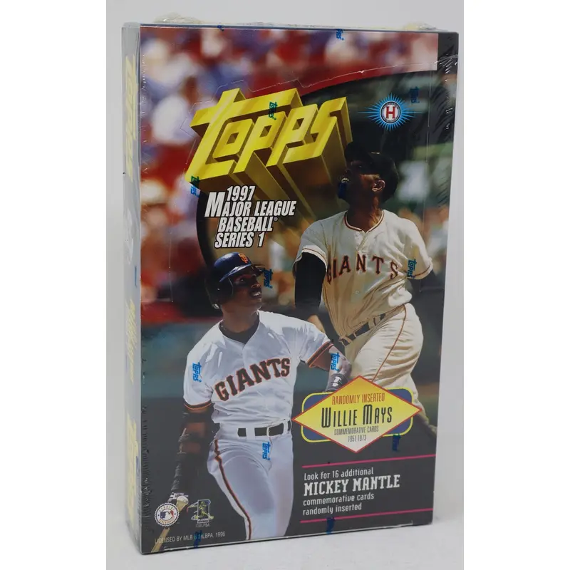 1997 Topps Baseball Series 1 Box (Hobby) (36/11)