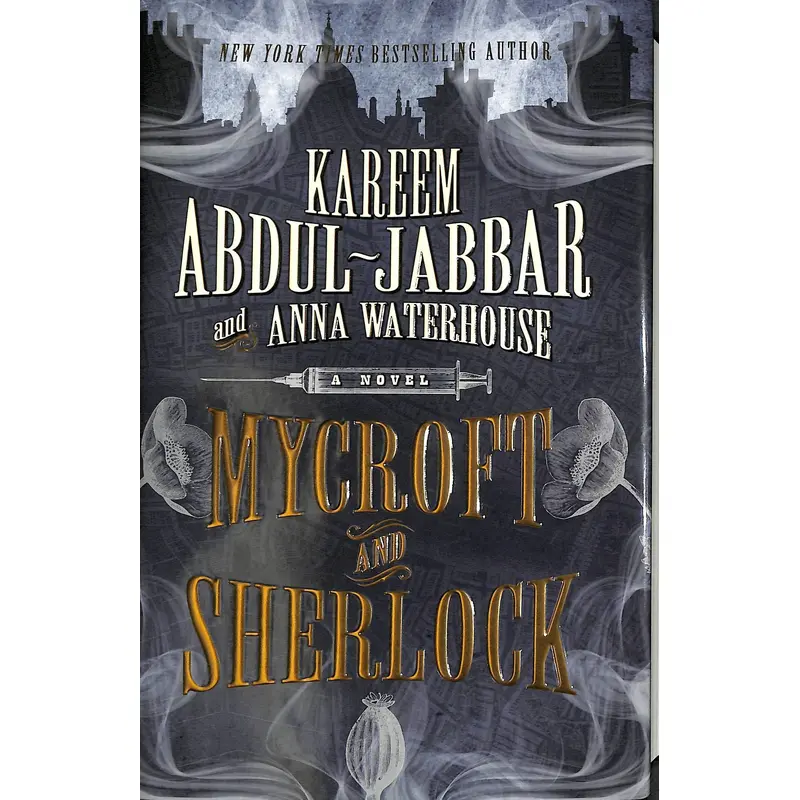 Mycroft and Sherlock Book (Unsigned) by Kareem Abdul-Jabbar and Anna Waterhouse