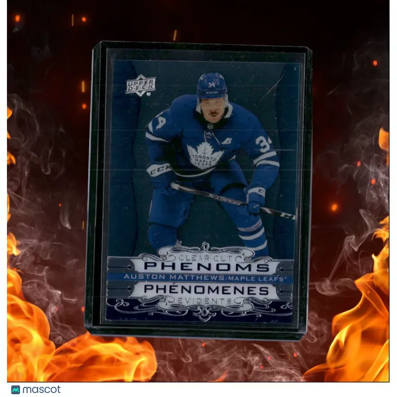 2020-21 Upper Deck Tim Hortons Auston Matthews Clear Cut Phenoms #CC-7