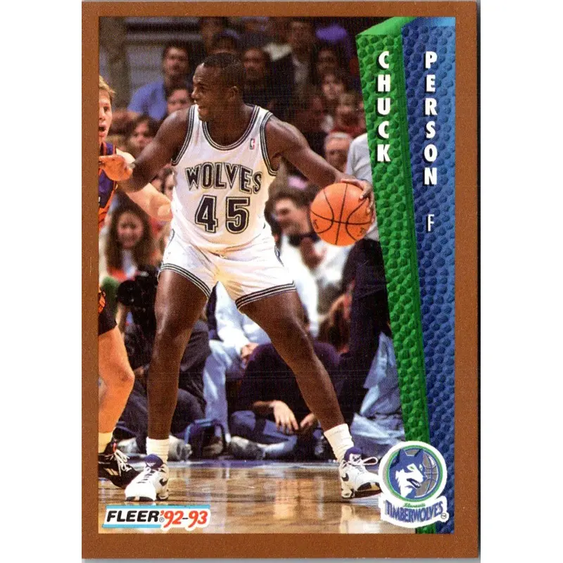1992 Fleer Chuck Person #381
