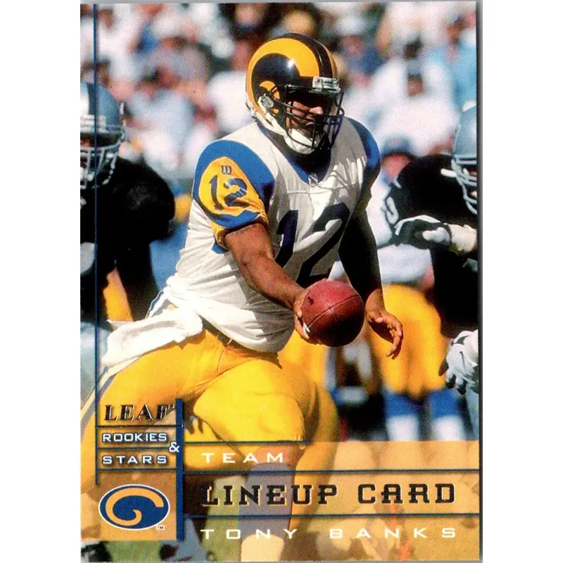 1998 Leaf Rookies & Stars Tony Banks #279