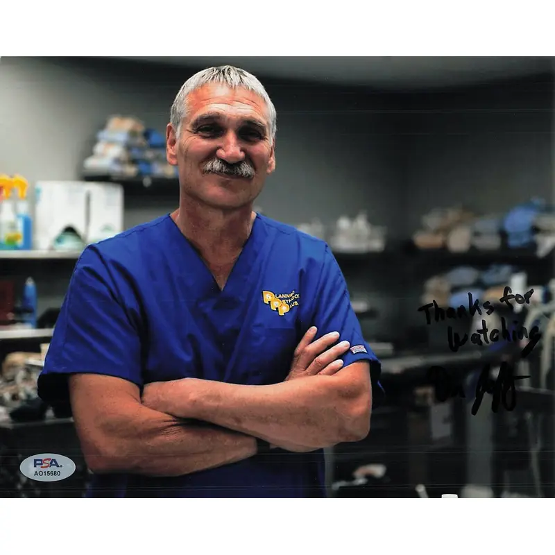 Jeff Young signed 8x10 photo PSA Autographed Veterinarian