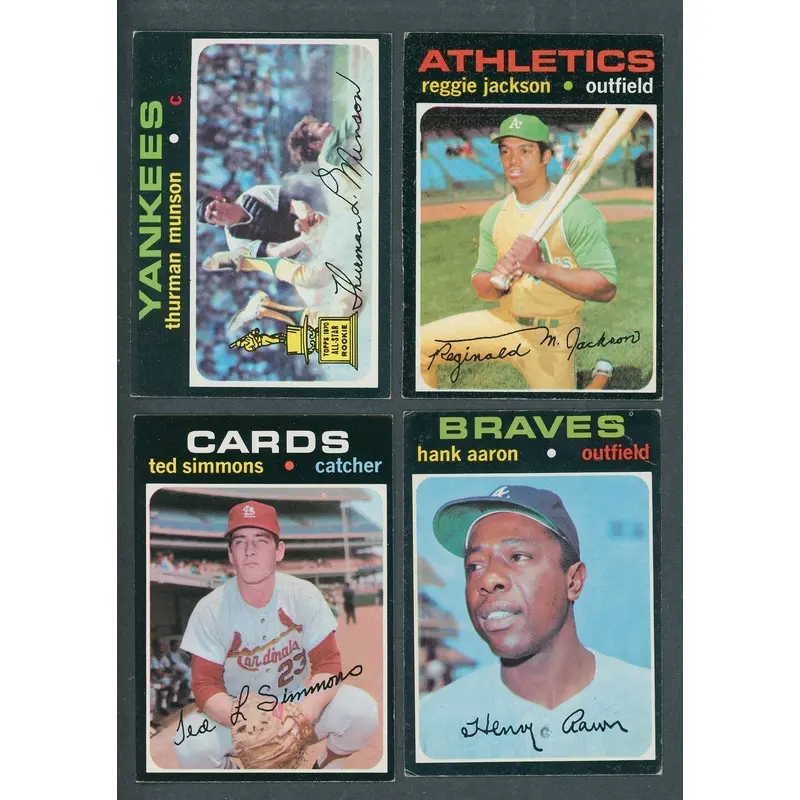 1971 Topps Baseball Complete Set VG VG/EX (752) (23-93)