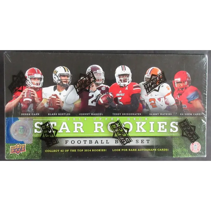 2014 Upper Deck Football Star Rookies Factory Set (42)