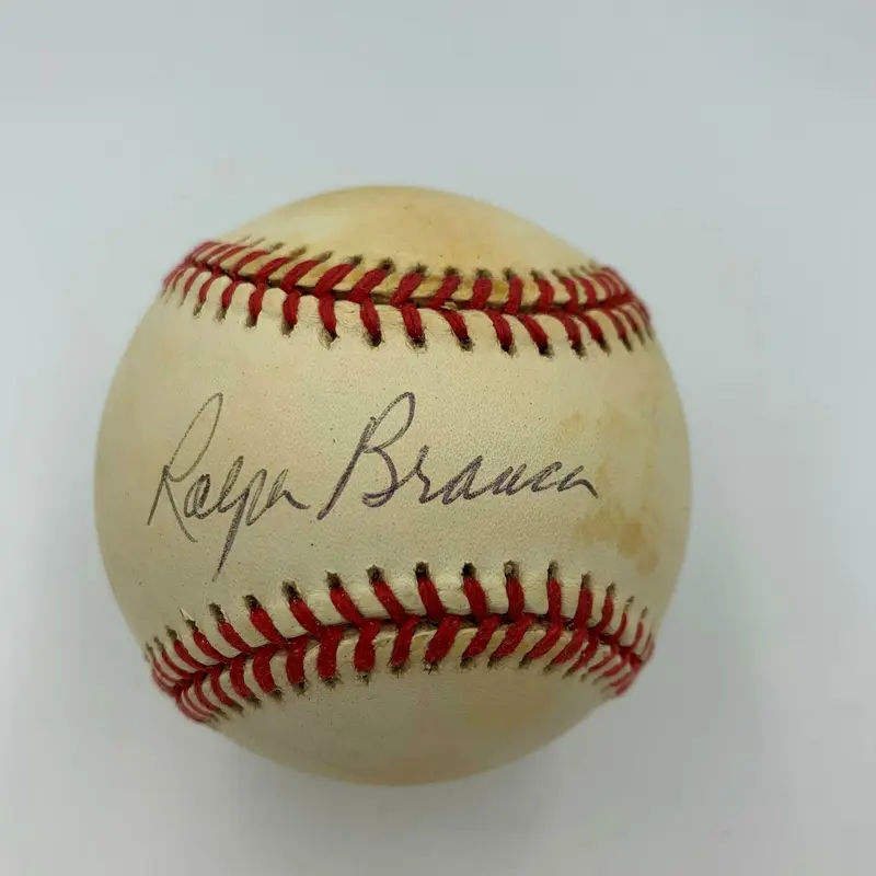 Ralph Branca Signed Autographed Official National League Baseball